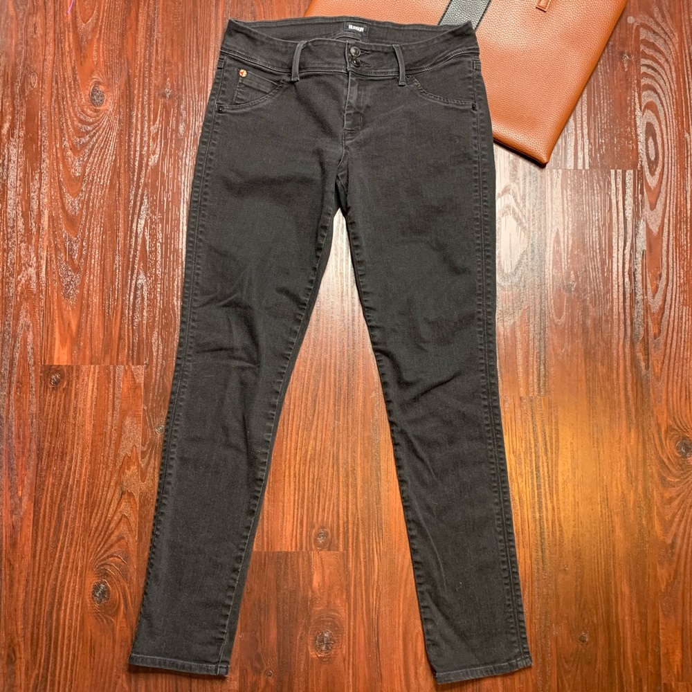 Hudson Black Collin Skinny jean size 28